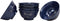 Ebros Japan Made Blue Tombo Dragonfly Ochawan Rice Soup Porcelain Bowls Set of 6