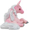 Ebros Whimsical Fairy Tale Pegasus Horse Figurine Shelf Decor (Pink Acacia)
