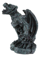 Howling Gothic Winged Werewolf Wolf Man Gargoyle Decorative Miniature Figurine