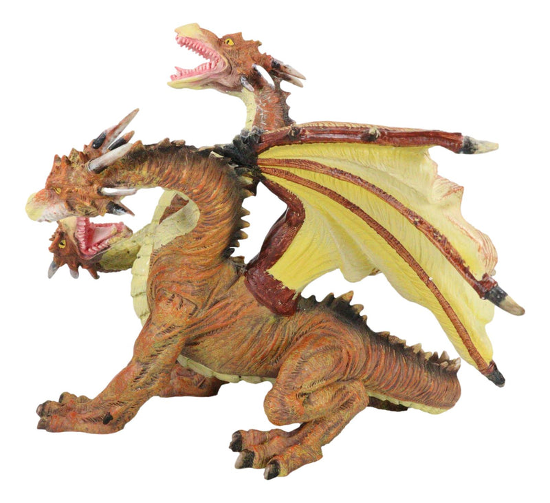Labors Of Hercules 3 Headed Hydra Dragon Behemoth Attacking Fantasy Figurine