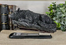Gothic Resting Alpha Wolf Stapler Office Desktop Accessory Totem Wolf Spirit