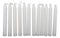 White Happiness Purity Pack of 12 Wicca Occult Witch Ritual Spell Chime Candles