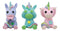 Whimsical See Hear Speak No Evil Rainbow Unicorn Figurine Set Of Three 2.75"Tall