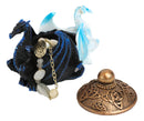 Ebros Gift Night And Day Contrasting Dual Dragons Decorative Trinket Jewelry Box