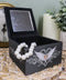 Anne Stokes Prayer Angel Blessings With Excalibur Sword Decorative Jewelry Box With Mirror