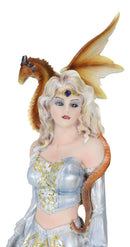 Ebros Nene Thomas Golden Dragon Witch Warrior Statue Asiria Queen Of Cloud Olympus