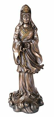 Ebros Kuan Yin Guanying Statue Figurine Chinese Goddess of Compassion Mercy - Ebros Gift