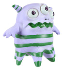 Underbedz Galabah The Hypnotizing Green Striped Pajamas Monster Figurine