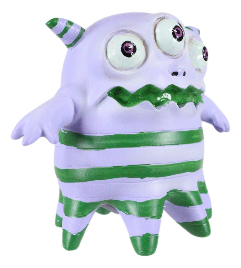 Underbedz Galabah The Hypnotizing Green Striped Pajamas Monster Figurine