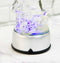 Ebros Rotating Colorful 7 LED Light Mirror Display Base for Crystal Acrylic Glass Art