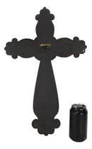 Western Scrollwork Fleur De Lis Show Me Your Ways Oh Lord Prayer Wall Cross