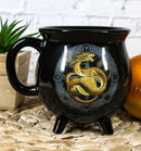 Wicca Sabbats Wheel of The Year Litha Dragon Heat Color Changing Cauldron Mug