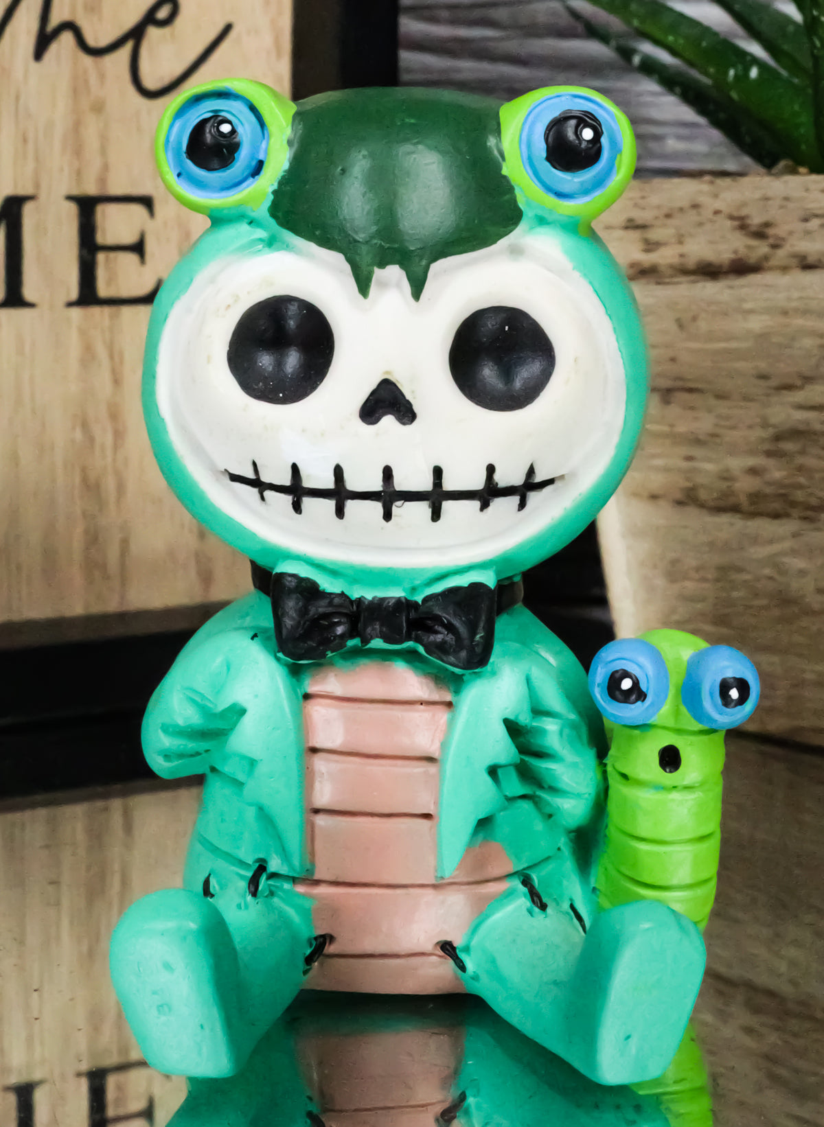 Ebros Furrybones Manny The Mantis Hooded Skeleton Monster Collectible Sculpture - Ebros Gift