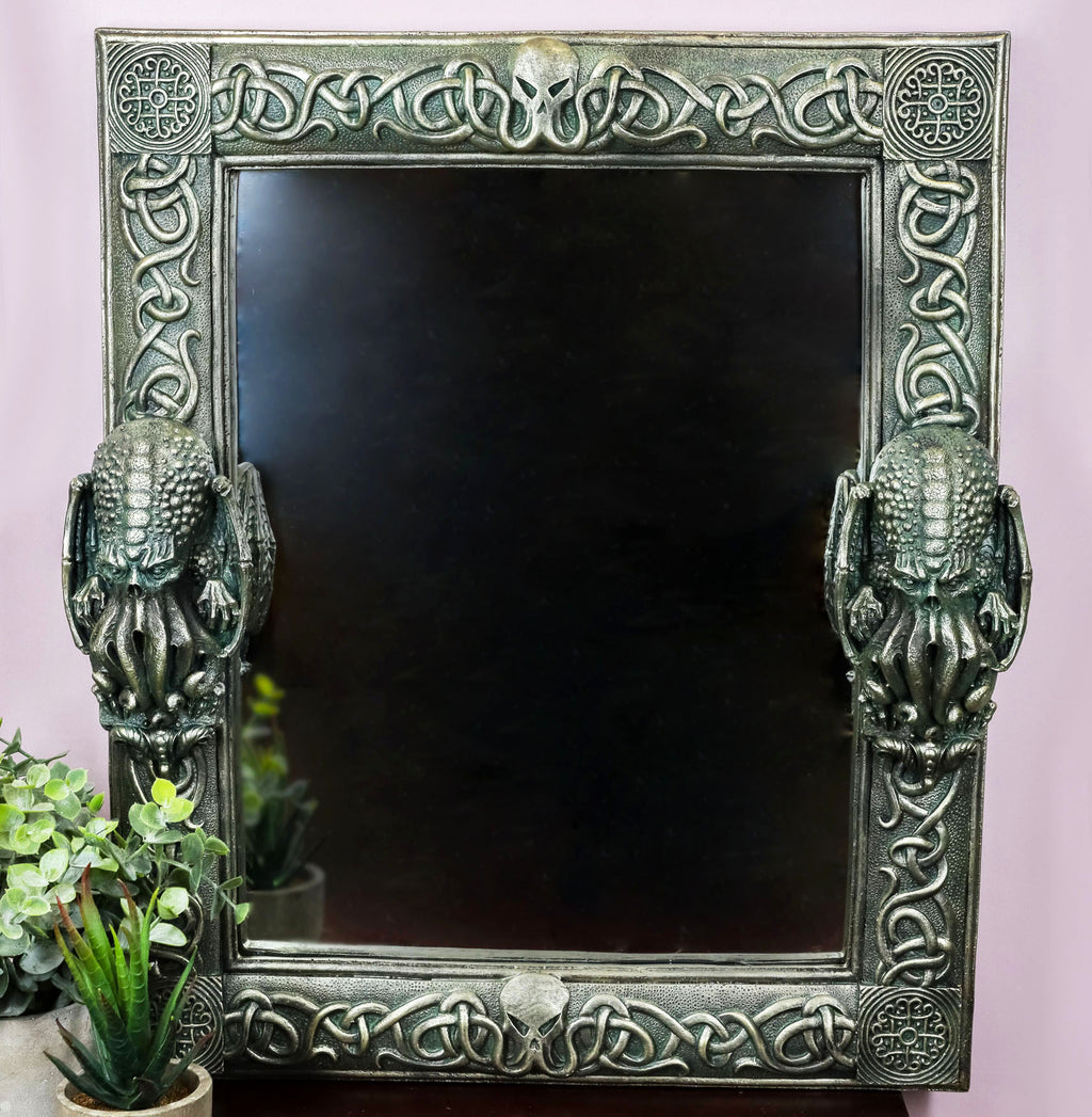 Nautical Sea Monster Kraken Cthulhu Octopus Tentacles Wall Mirror Plaq ...