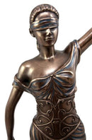 Ebros Large Greek Lady Goddess Of Justice La Justica Dike Bronzed Resin Figurine 18"H