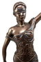 Ebros Large Greek Lady Goddess Of Justice La Justica Dike Bronzed Resin Figurine 18"H