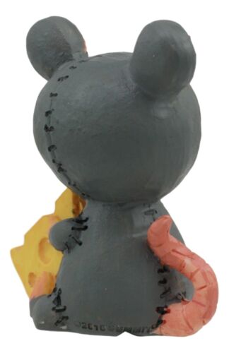 Furrybones Voodoo Mouse With Muenster Cheese Skeleton Figurine Collectible 2.5"H
