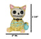 Furrybones Tabby Mao Mao Entangled With Yarn Kitty Cat Skeleton Figurine 2.5"H