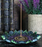 Chakra Buddhist Mandala 8 Spokes Wheel Flower Bloom Incense Burner Figurine