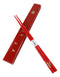 Ebros Classy Crane Bird Lacquered Chopstick Set With Travel Storage Case Chopsticks