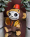 Larger Furry Bones Circus Fez Monkey Skeleton Monster Collectible Figurine