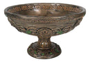 Wicca Celtic Triune Symbol Triple Moon Goddess Mother Maiden Crone Offering Bowl