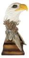 Ebros Large Glorious Surveyor Of Horizons Grand Bald Eagle Bust Statue Decor Figurine