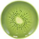 Ebros Large Kiwi Plate Collectible Fruit Ceramic Glass Kitchen Platter