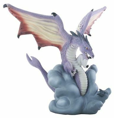 Ebros Dragon on Cloud 9" Length Figurine Hand Painted Resin Statue