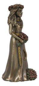 Ebros Celtic Sacred Lunar Cycle Triple Goddess Statue (Maiden) 6.5" Height
