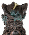 Celtic Greenman Tree Man God Forest Ent Backflow Incense Cone Burner Figurine