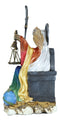 Ebros Rainbow Robe All Powerful Holy Death Santa Muerte Day of The Dead Figurine