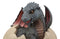Large Nightfury Baby Dragon Hatchling In Egg Statue 10"Long Legends And Fantasy
