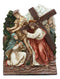 Ebros Christian Catholic Stations of The Cross Statue Way of The Sorrows Via Crucis Jesus Christ Path to Calvary Crucifixion Decor Figurine (Station 4 Jesus Meets his Mother)