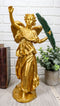 Ebros Augustus Saint Gaudens Rendition of Allegorical Winged Victory Statue 12"H