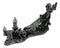 Fantasy Skull Bones Letter Opener Dagger With Gothic Dragon Castle Base Stand