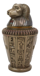 Ebros Ancient Egyptian Gods and Deities Hapi Canopic Jar Urn Statue 5.75" H