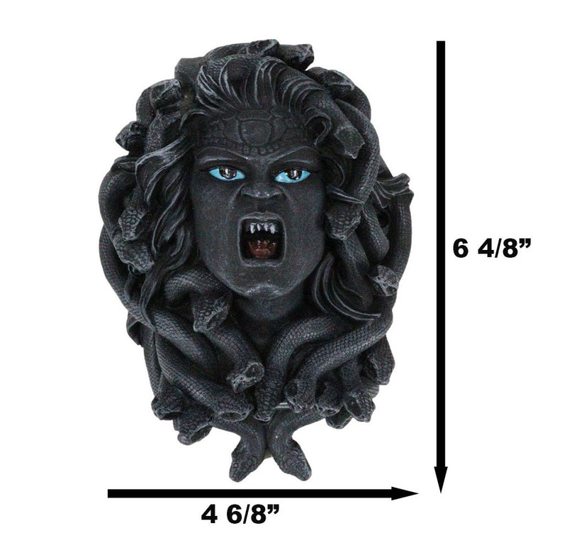 Greek Mythology Gorgon Medusa Gargoyle With Snake Hairs Wall Beer Bottle Opener