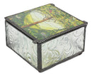 Ebros Louis Comfort Tiffany Northrop Tree of Life Stained Glass Art Jewelry Box
