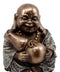 Drunken Hotei Happy Buddha With Wine Gourd Figurine 4"H Keepsake Amulet Statue