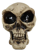 Extra Terrestrial MARS Attack 8" Tall Alien Skull Skeleton Figurine Sculpture