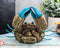 Ebros Ocean Marine Pincer Crab with Sea Shells Resin Decorative Figurine 7.25" L