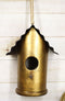 Rustic Western 12 Gauge Shotgun Ammo Bullet Shell Birdhouse Bird Feeder House