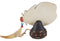 Southwestern Indian Dreamcatcher Feather And Beads With Flying Eagle Figurine