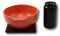 Japanese Red Donabe Ceramic Hot Clay Pot Bowl Casserole 32oz With Wooden Base