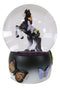 Trail Of Painted Ponies Western Black Beauty Butterflies Horse Water Globe Decor