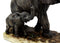 Ebros Gift African Savanna Majestic Elephant with Young Calf Figurine 8.5" L