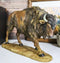 Ebros American Bison Buffalo Standing On The Plains Decorative Figurine 9" Long