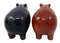 Ebros Gift Nile River Hippo Salt & Pepper Shakers Ceramic Magnetic Figurine Set 4"L