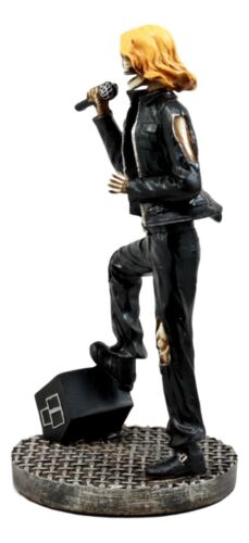 Day Of The Dead Skeleton Rock Band Lead Singer Figurine Underworld Entertainment